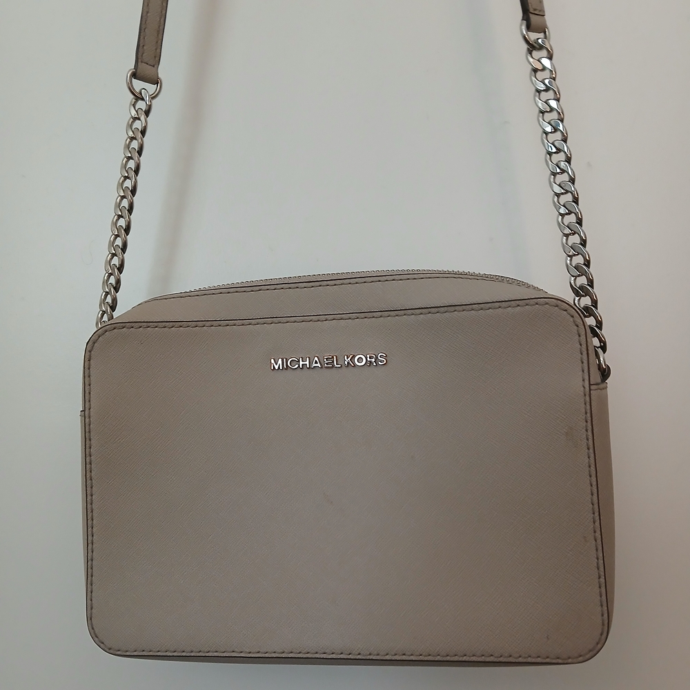 Michael Kors Women's Taupe Crossbody Bag